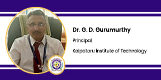 Kalpataru Institute of Technology Principal: Dr. G. D. Gurumurthy Interview